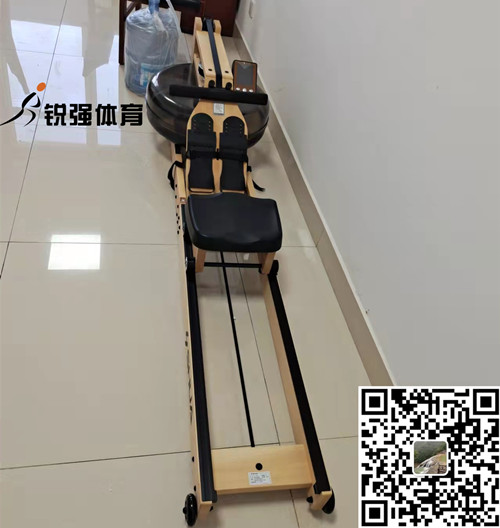 淄博某小區(qū)業(yè)主在米兰·(milan)中国官方网站體育選購的劃船機